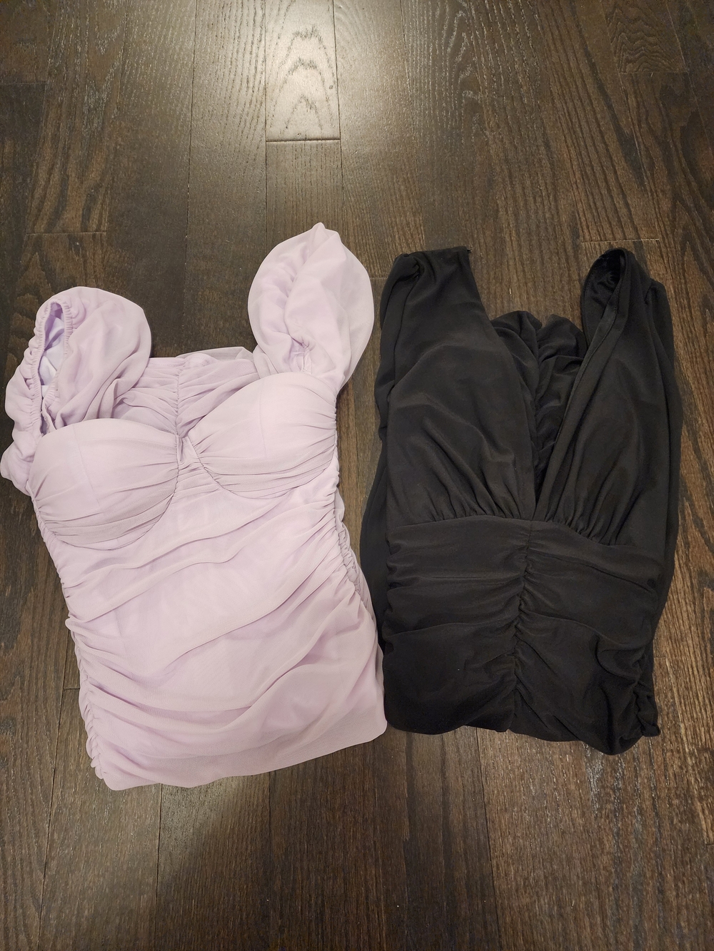 Windsor DRESSES in Lilac and Black